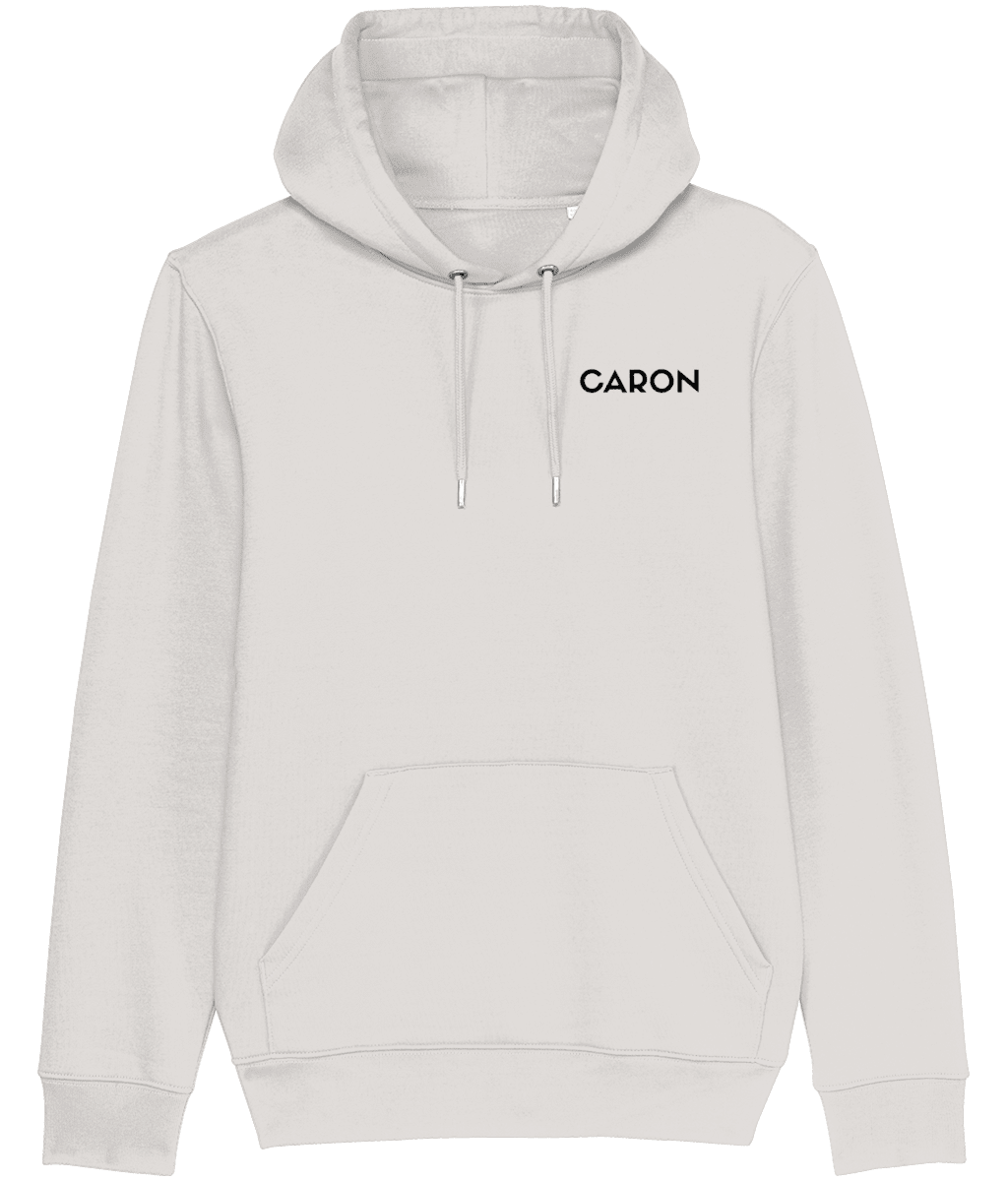 CARON Lines HOODIE white - CARON