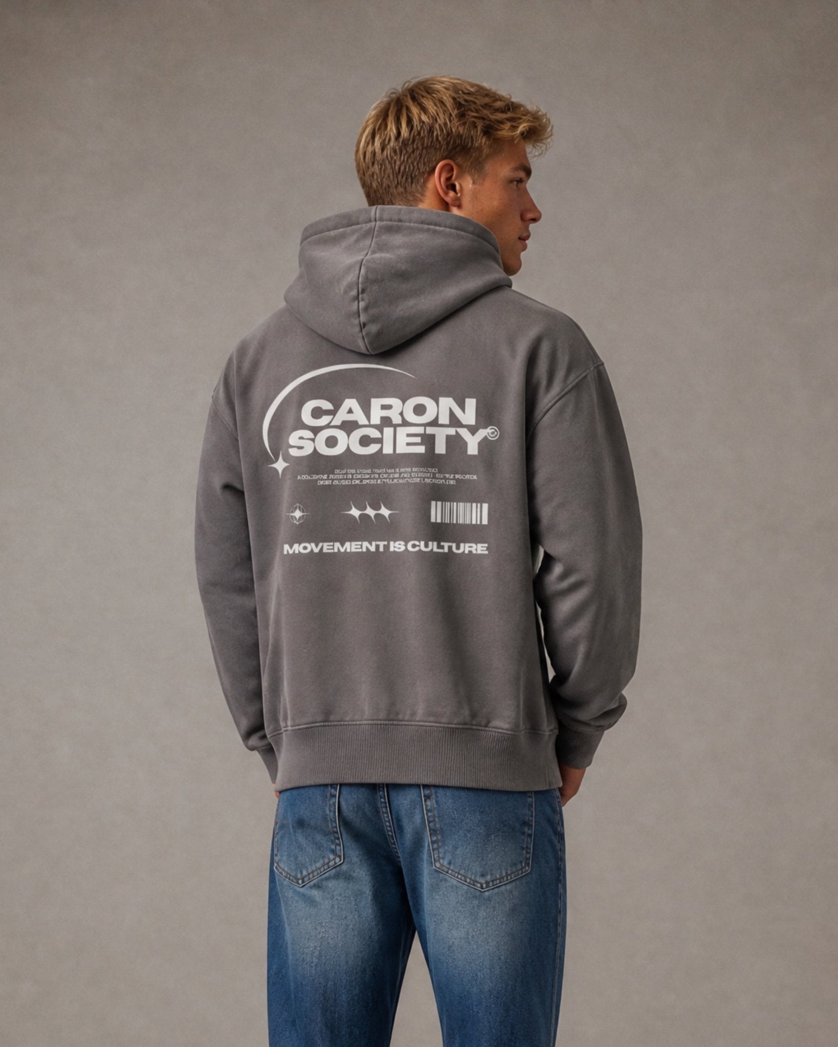 Faded Hoodie CARON SOCIETY - CARON